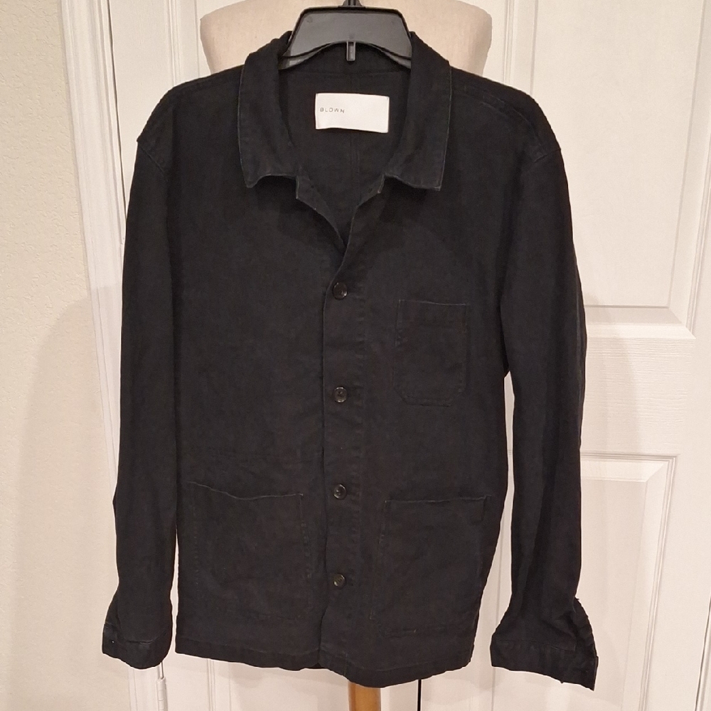 Men's BLDWN Black Chore Jacket
